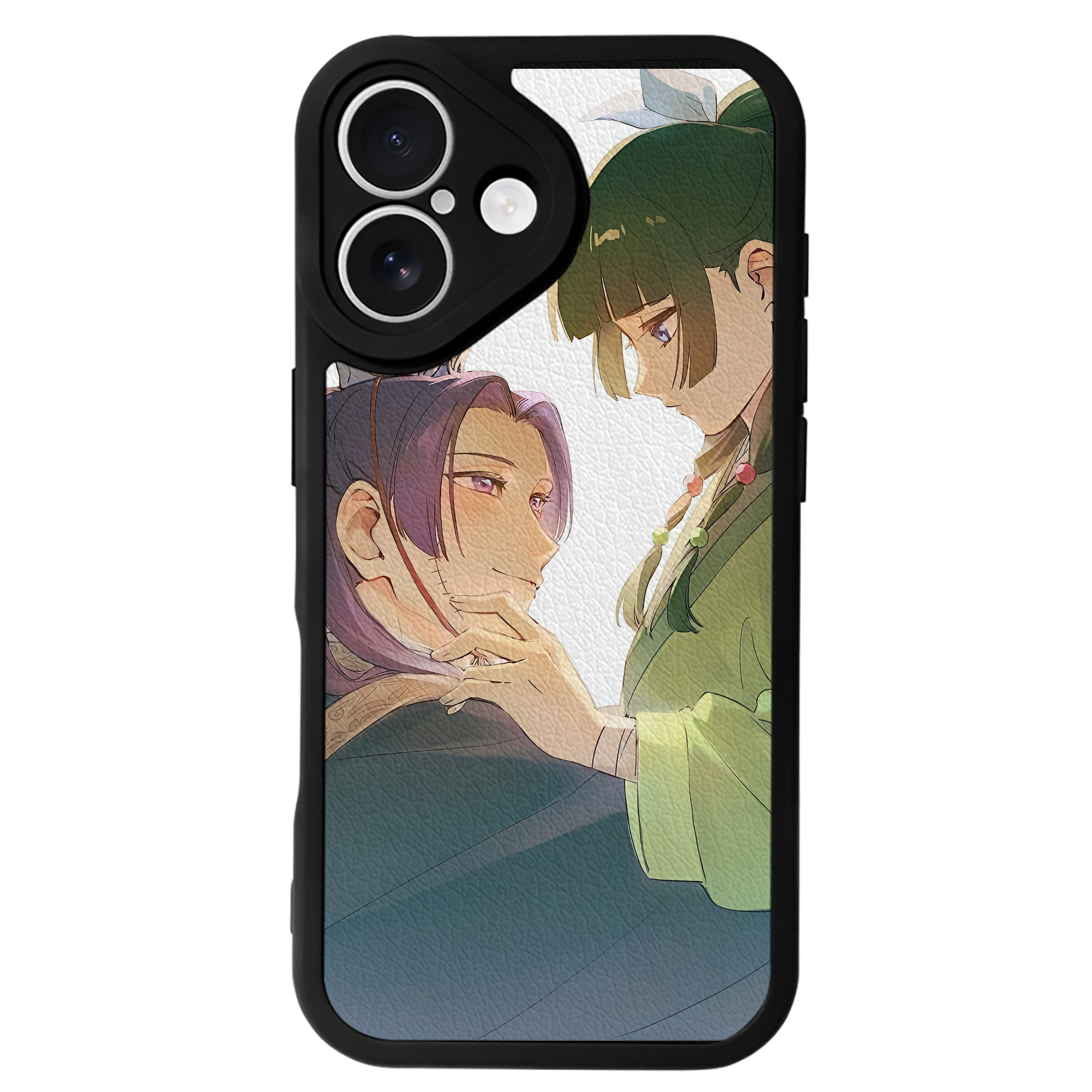 （画像用） 薬屋のひとりごと The Apothecary Diaries 【iPhone 16シリーズ対応】シリコンスマホケース（レザー調） 材質：シリコン